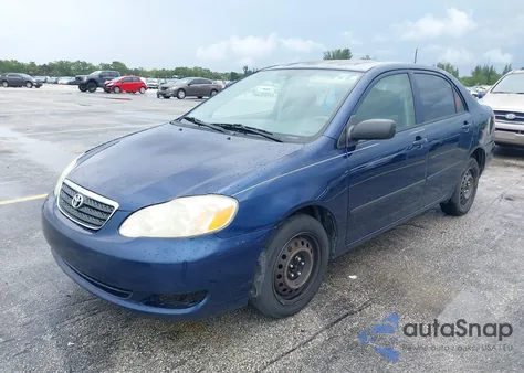 2008 Toyota Corolla Ce z USA, uszkodzony, nr VIN 1NXBR32E78Z969934